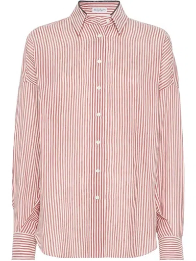 Brunello Cucinelli Women Organza Shirt