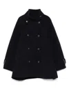 Brunello Cucinelli Double-breasted Coat In Black