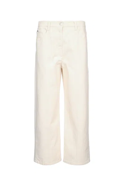 Brunello Cucinelli Women Pantalone Tinto In Neutral