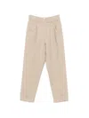 Brunello Cucinelli Pantalone Pull On In Gray