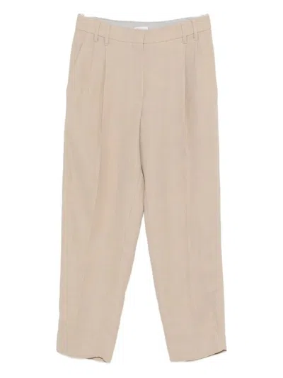 Brunello Cucinelli Women Pants In Brown