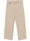 Brunello Cucinelli Twill-weave Trousers In Multicolor