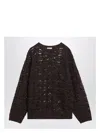 Brunello Cucinelli Sequin Embellished Linen-blend Sweater