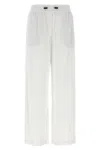 Brunello Cucinelli Cotton Joggers With Drawstring And Pockets In Gray