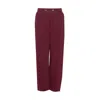 Brunello Cucinelli Women Piquet Track Pants In Brown