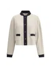 Brunello Cucinelli Women Plush Cardigan In White