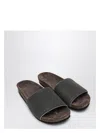 Brunello Cucinelli Precious Suede Slides