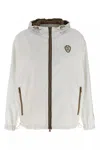 Brunello Cucinelli Precious Trims Casual Jackets And Parka White