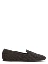 Brunello Cucinelli Raffia Braided Ballet Flats In Brown