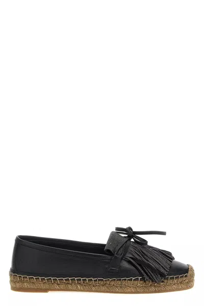 Brunello Cucinelli Women Ramile Fringed Espadrilles
