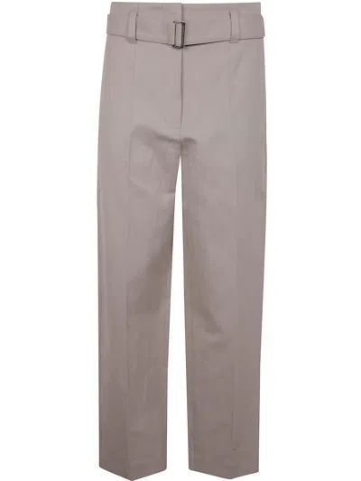 BRUNELLO CUCINELLI BRUNELLO CUCINELLI WOMEN REGULAR BELT TROUSERS