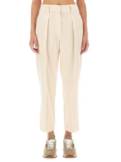 BRUNELLO CUCINELLI BRUNELLO CUCINELLI WOMEN REGULAR FIT PANTS