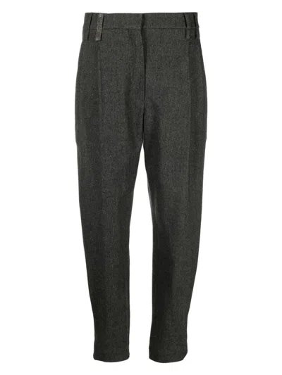 BRUNELLO CUCINELLI WOMEN'S REGULAR PANTS
