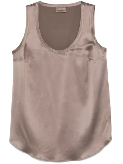 Brunello Cucinelli Women Reversible Top In Multicolor