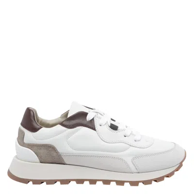 Brunello Cucinelli Women Runners With Monile In White