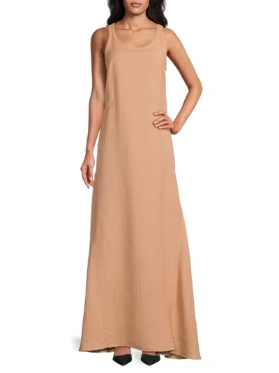 Brunello Cucinelli Women's Scoopneck Maxi Dress