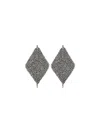 Brunello Cucinelli Sculptured Earrings In Multicolor