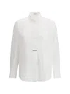 Brunello Cucinelli Semi-transparent Shirt In White