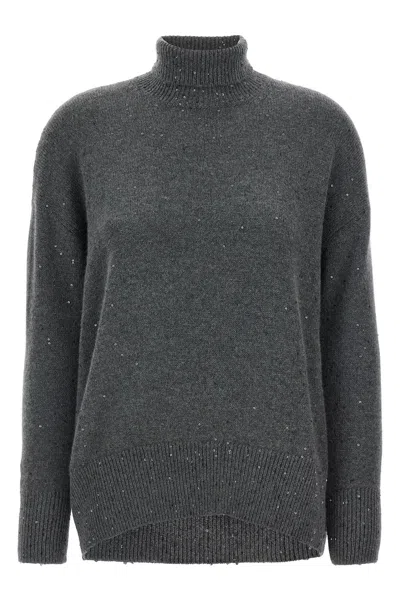 BRUNELLO CUCINELLI BRUNELLO CUCINELLI WOMEN SEQUIN SWEATER