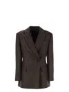 Brunello Cucinelli Linen Blazer Jacket
