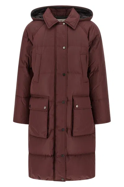 BRUNELLO CUCINELLI BRUNELLO CUCINELLI WOMEN 'SHINY ZIPPER PULL' DOWN JACKET
