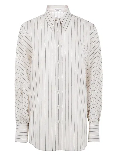 BRUNELLO CUCINELLI WOMEN'S SHIRT | SIZE SMALL | MH776MG206