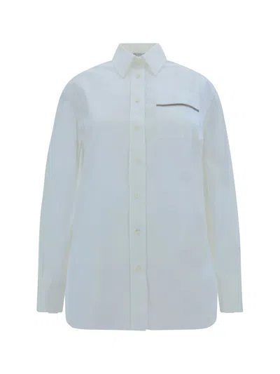 Brunello Cucinelli Women Shirt In White