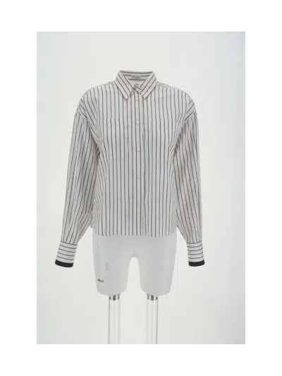 Brunello Cucinelli Women Shirt In White