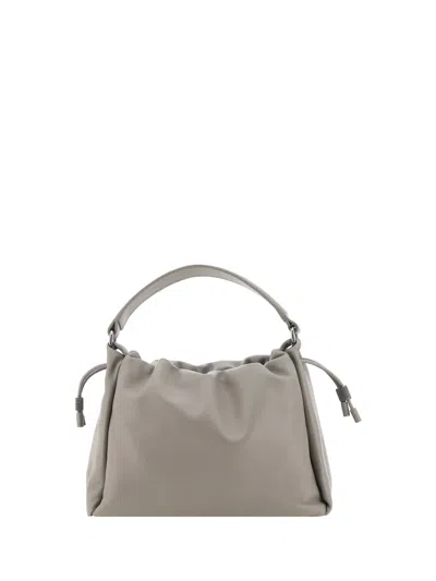 Brunello Cucinelli Women Shoulder Bag In Grey