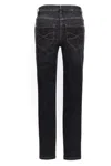 Brunello Cucinelli Skinny Jeans Black In Black