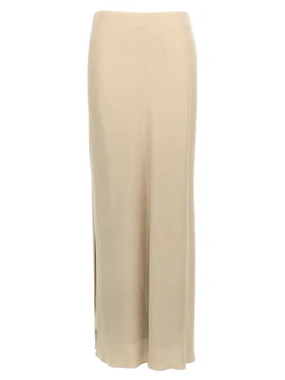 BRUNELLO CUCINELLI BRUNELLO CUCINELLI WOMEN SLIT SKIRT