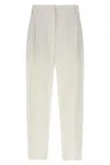 Brunello Cucinelli Slouchy Pants White In Neutral