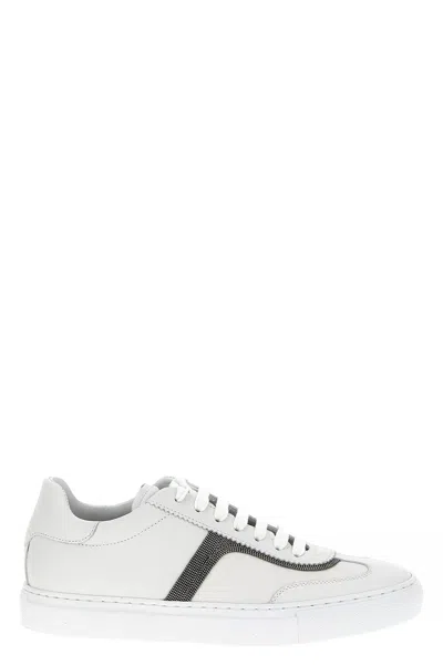 Brunello Cucinelli Women Sneakers Precious Detail In White