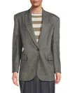 Brunello Cucinelli Women's Solid Stretch-wool Blazer In Green