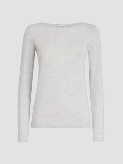 Brunello Cucinelli Women's Sparkling Cashmere And Silk Lightweight Sweater In Multi