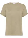 Brunello Cucinelli Lurex T-shirt In Multicolor