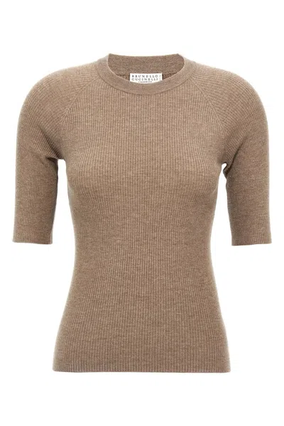 BRUNELLO CUCINELLI BRUNELLO CUCINELLI WOMEN 'SPARKLING' T-SHIRT