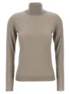 Brunello Cucinelli Sparkling Sweaters And Cardigans Beige