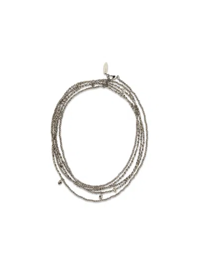 Brunello Cucinelli Spiral Bracelet In Silver