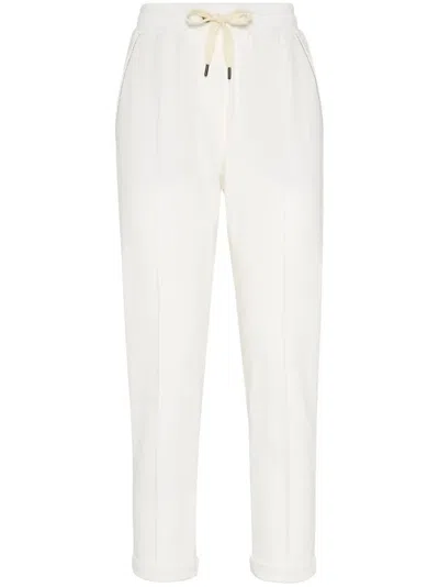 BRUNELLO CUCINELLI BRUNELLO CUCINELLI WOMEN TRACK PANTS