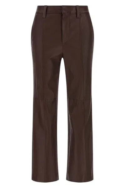 BRUNELLO CUCINELLI BRUNELLO CUCINELLI WOMEN 'SQUARE CIGARETTE' PANTS