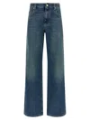 Brunello Cucinelli Blue Stonewashed Denim Jeans In Blue