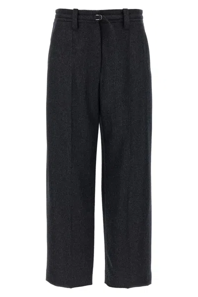 Brunello Cucinelli Women 'straight Crop' Pants In Blue