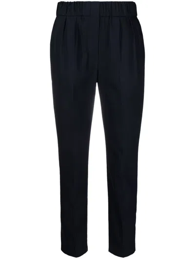 BRUNELLO CUCINELLI BRUNELLO CUCINELLI WOMEN STRETCHED TROUSERS