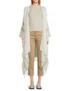 Brunello Cucinelli Women's Striped Linen Cape