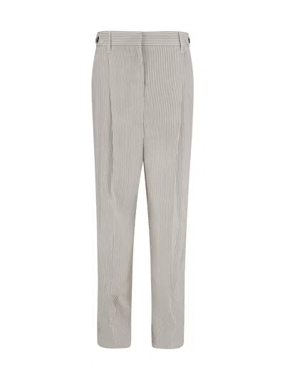 Brunello Cucinelli Women Striped Pants