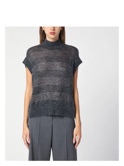 Brunello Cucinelli Women's Striped Sweater
