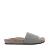 Brunello Cucinelli Monili Flat Pool Slide Sandals