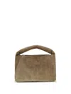 Brunello Cucinelli Women Suede Shoulder Bag In Brown