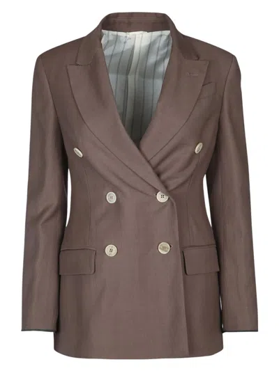 BRUNELLO CUCINELLI WOMEN'S SUIT-TYPE JACKET